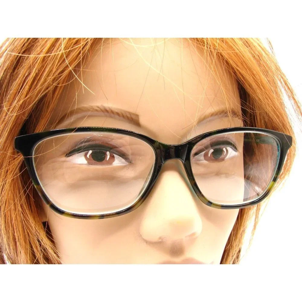 William Morris England Design Eyeglass Aqua Frames Womens WM9068 53-14-138 Case